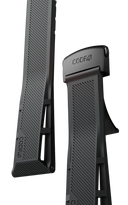 Black rubber strap 21mm